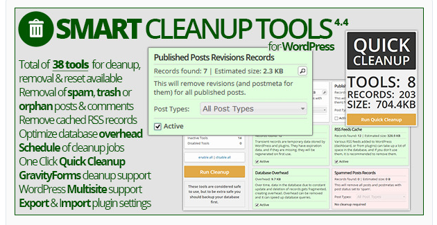 SMART CLEANUP TOOLS